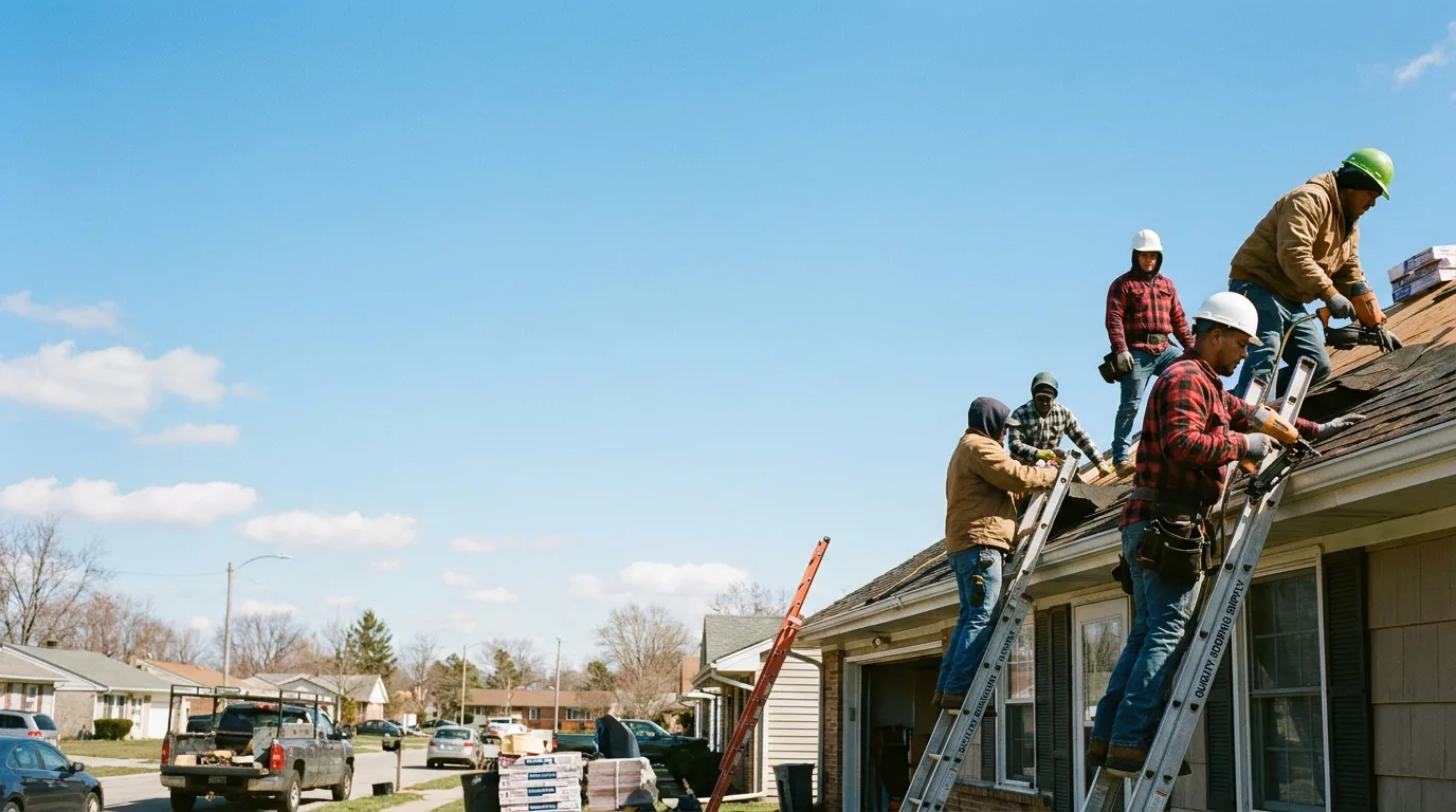 Roofing in Sawyerville, IL near me